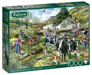 Jumbo Puzzle 1000 Falcon Kolejny dzień na farmie G3 - Puzzle - miniaturka - grafika 1