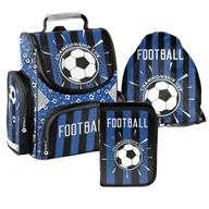 Zestawy szkolne - ZESTAW SZKOLNY 3-ELEMENTÓW PIŁKA NOŻNA FOOTBALL PP25NG PASO - miniaturka - grafika 1