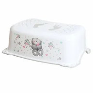 Akcesoria łazienkowe - Podest antypoślizgowy MISIU biały - miniaturka - grafika 1