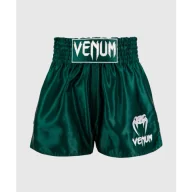 Spodnie sportowe męskie - Venum Spodenki Muay Thai Classic Shorts Forest Green - miniaturka - grafika 1