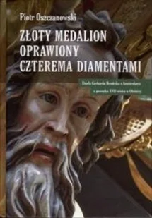 Złoty medalion oprawiony czterema diamentami - Książki o kulturze i sztuce - miniaturka - grafika 1