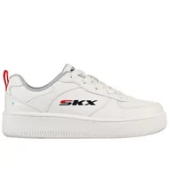 Trampki damskie - Buty Skechers Sport Court 92 405696LWHT - białe - miniaturka - grafika 1