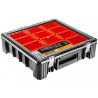 Skrzynki i torby narzędziowe - Topex Organizer z kubełkami 40x40x12cm 12 pojemników 84-130 NEO TOOLS 84-130/TOP - miniaturka - grafika 1