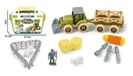Samochody i pojazdy dla dzieci - Gospodarstwo rolne farma traktor do skręcenia - miniaturka - grafika 1