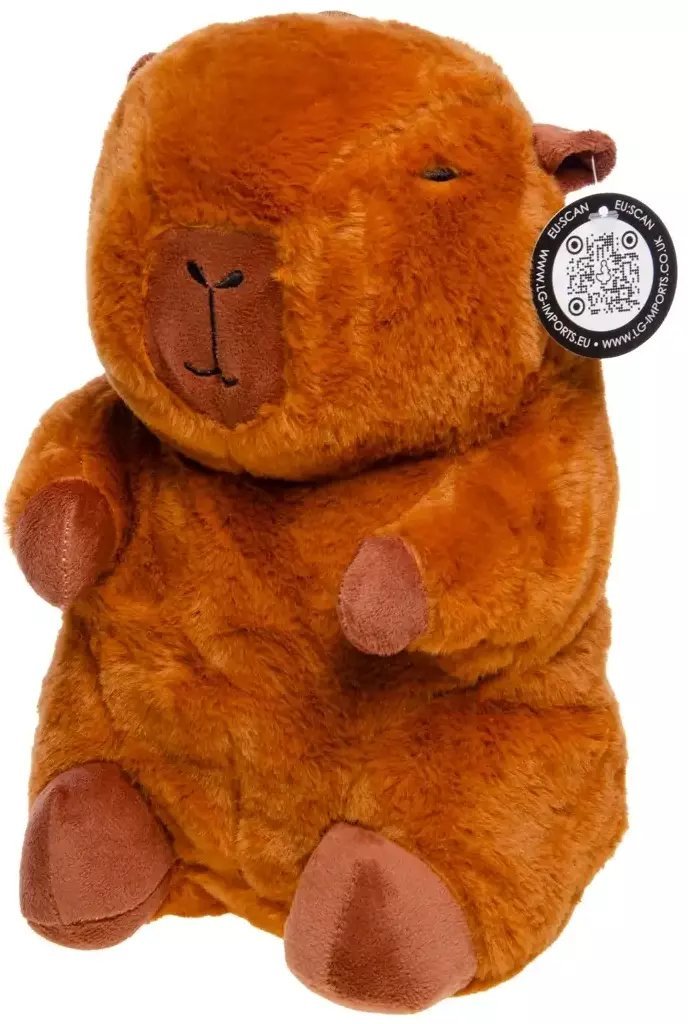 Pluszowa Kapibara XL - Urocza Maskotka Przytulanka Pluszak 29 cm