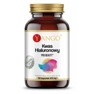 Włosy, skóra, paznokcie - YANGO Kwas Hialuronowy, 90kaps. - miniaturka - grafika 1