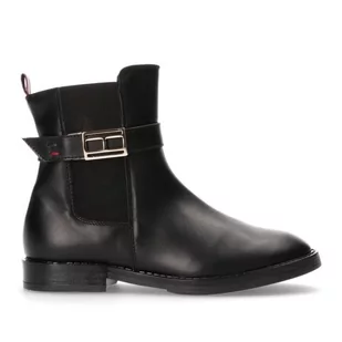 Botki Tommy Hilfiger Chelsea Boot Black T4A5-33048-0036999-999 czarne - Botki damskie - miniaturka - grafika 1