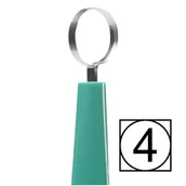 Akcesoria medyczne - KAI Medical Sterylna ŁYŻECZKA dermatologiczna 4mm KAI Medical - miniaturka - grafika 1