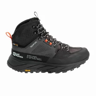 Buty damskie hikingowe Jack Wolfskin TERRAQUEST TEXAPORE MID W phantom - 40,5 - Buty trekkingowe damskie - miniaturka - grafika 1