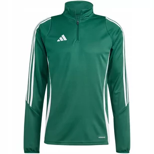 Bluza męska adidas Tiro 24 Training Top zielono-biała IS1040 S - Bluzy męskie - miniaturka - grafika 1