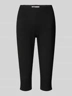 Spodnie damskie - Spodnie capri o kroju regular fit z mieszanki wiskozy model ‘MARCELLA’ - miniaturka - grafika 1