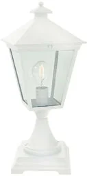 Norlys - London Zewnętrzna Lampa Nocna Mała z Mocowaniem w Betonie Biała Norlys - Lampy ogrodowe - miniaturka - grafika 1