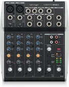 Miksery DJ - ‌Behringer 802S - 8-kanałowy kompaktowy mikser analogowy z interfejsem USB zaprojektowany specjalnie do obsługi podcastów, streamowania oraz n... - miniaturka - grafika 1