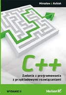 Systemy operacyjne i oprogramowanie - C++. Zadania z programowania z przykładowymi rozwiązaniami - miniaturka - grafika 1