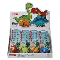 Latarki - Brelok LED Dinozaury 3× Lr54, 24 Szt., Display Box - miniaturka - grafika 1