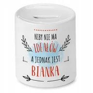 Skarbonki - Skarbonka Dla Bianki na Urodziny Idealny Prezent z Nadrukiem ze Zdjęciem - miniaturka - grafika 1