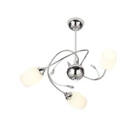 Lampy sufitowe - Argon Żyrandol Lampa sufitowa BARCELONA 1104 3pł biały Chrom - miniaturka - grafika 1