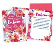 Kartki okolicznościowe i zaproszenia - Karnet Babcia - Kukartka - miniaturka - grafika 1