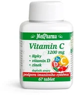 Witaminy i minerały - Witamina C 1200 mg - dzika róża, witamina D, cynk. 67 tab. - miniaturka - grafika 1