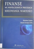 Finanse, księgowość, bankowość - Finanse we współczesnych procesach kreowania wartości - miniaturka - grafika 1