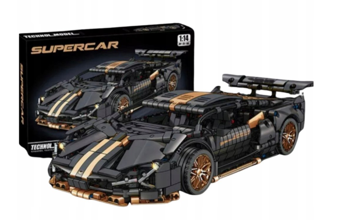 KLOCKI LAMBORGHINI SIAN KLOCKI 1215 ELEMENTÓW MEGA DUŻY ZESTAW