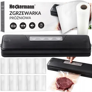 Zgrzewarka Próżniowa Do Pakowania Żywności Jedzenia Pakowarka 150W Folia - Zgrzewarki do folii i pakowarki próżniowe - miniaturka - grafika 1