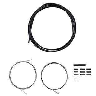 SHIMANO Shimano Zestaw Linek Przerzutki Ze Stali Nierdzewnej + Pancerz Ot-Sp41 Mtb - Części rowerowe - miniaturka - grafika 1