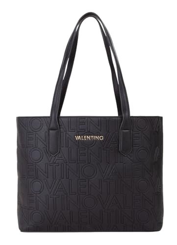 VALENTINO Pansy Shopping Bag Nero, czarny
