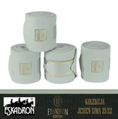 Akcesoria jeździeckie - Eskadron Bandaże FLEECE Heritage AW 2021/22 - - sea salt - miniaturka - grafika 1