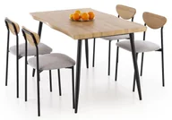 Stoły z krzesłami - Prostokątny stół z 4 krzesłami - Insea - miniaturka - grafika 1