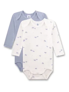 Sanetta Body (2 szt.) w kolorze błękitnym i białym - Body dla niemowląt - miniaturka - grafika 1