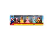 Figurki dla dzieci - Super Mario Nintendo Figures, Pack Of 5, Peach & Friends Set, 6.5 Cm, 13279 - miniaturka - grafika 1