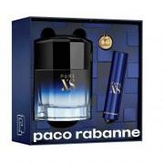 Zestawy perfum męskich - Paco Rabanne Pure XS zestaw dla mężczyzn woda toaletowa spray + woda toaletowa spray + breloczek 100 ml + 10 ml - miniaturka - grafika 1