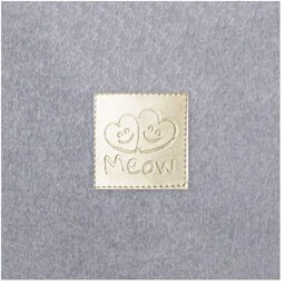 Pokrowiec na Suchy Basen 40cm, Velvet, Jasnoszary - MeowBaby - Suche baseny - miniaturka - grafika 1