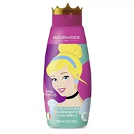 Kosmetyki kąpielowe dla dzieci - Naturaverde | Dzieci - Disney Princess - Pianka do kąpieli dla dzieci z Kopciuszkiem, mydło do kąpieli do ciała, produkty higieniczne dla dzieci, pianka do kąpieli z ekstraktem z owsa BIO, 300ml - miniaturka - grafika 1