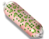 Artykuły masarskie - Osłonka z nadrukiem "Pietruszka" fi95/150 krążek 500 m - miniaturka - grafika 1