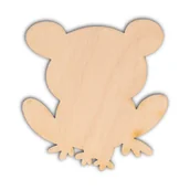 Scrapbooking - EKO-DECO, ozdoba, siedząca żaba - miniaturka - grafika 1