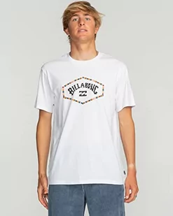 BILLABONG Podstawowa koszulka męska biała S - Koszulki męskie - miniaturka - grafika 1