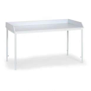 B2B Partner Stół montażowy z obramowaniem, długość 1600 mm 101638 - Stoły warsztatowe - miniaturka - grafika 1