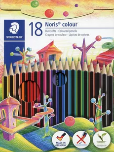 Staedtler Kredki ołówkowe Noris colour Wopex 18 kolorów - Przybory szkolne - miniaturka - grafika 2