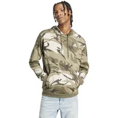 Bluzy męskie - adidas Męska bluza kamuflażowa, Warstwy oliwkowe, M - miniaturka - grafika 1