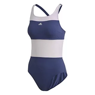 Stroje kąpielowe - Adidas Damski kostium kąpielowy Sh3.ro X wielokolorowa Tech Indigo/Purple Tint 100C FJ4457 - grafika 1