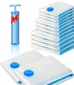 Pokrowce na ubrania - WORKI PRÓŻNIOWE NA UBRANIA POMPKĄ W ZESTAWIE HERMETYCZNE 15 SZT - miniaturka - grafika 1