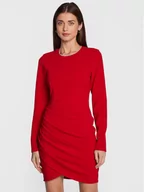 Sukienki - Silvian Heach Sukienka koktajlowa CVA22141VE Czerwony Slim Fit - miniaturka - grafika 1