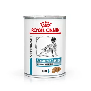 Royal Canin Veterinary Canine Sensitivity Control, kurczak z ryżem - 12 x 410 g - Mokra karma dla psów - miniaturka - grafika 1