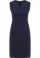 Etui na dokumenty i karty - DreiMaster Klassik Damska sukienka etui, granatowa, XL, morski, XL - miniaturka - grafika 1