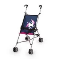 Wózki dla lalek - Bayer Wózek spacerówka parasolka jednorożec - miniaturka - grafika 1