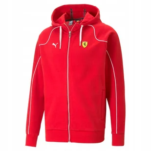 Bluza PUMA FERRARI RACE HOODED SWEAT JACKET na suwak z kapturem L - Bluzy męskie - miniaturka - grafika 1