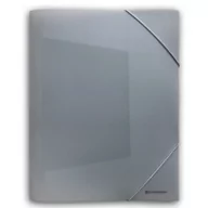 Teczki i skoroszyty - Penmate Teczka z gumką A4 PP-102 czarna - miniaturka - grafika 1