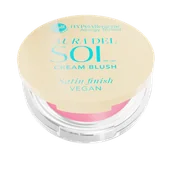 Róże do policzków - Bell Aura Del Sol Hypoalergiczny Kremowy Róż do Policzków 01 Sunlight Aura - miniaturka - grafika 1